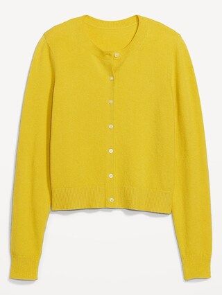 Cropped Cardigan Sweater for Women | Old Navy (US)