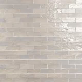 Amagansett Sand Dune Cream 2 in. x 8 in. Mixed Finish Ceramic Subway Wall Tile (5.38 sq. ft. / ca... | The Home Depot