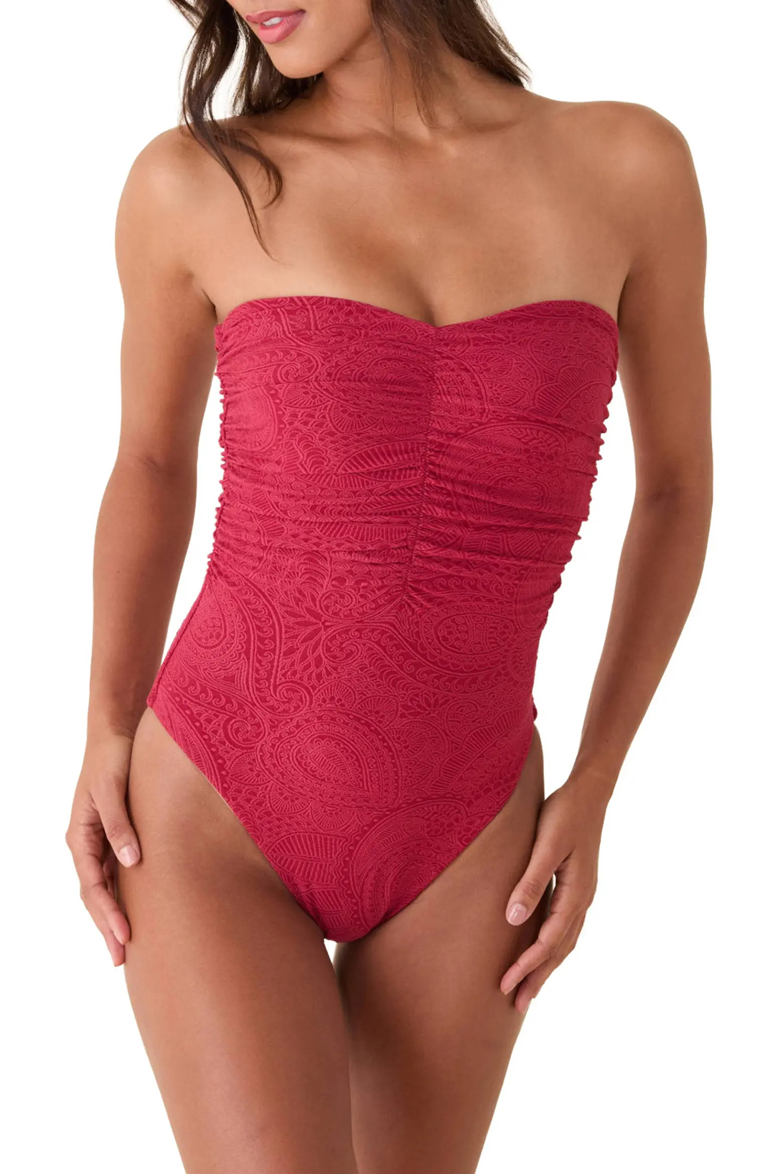 Pana Strapless One-Piece Swimsuit (Women) | Nordstrom | Nordstrom
