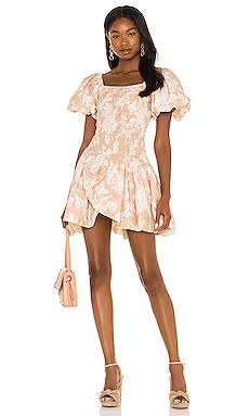 LoveShackFancy X REVOLVE Asa Dress in Espresso Foam from Revolve.com | Revolve Clothing (Global)