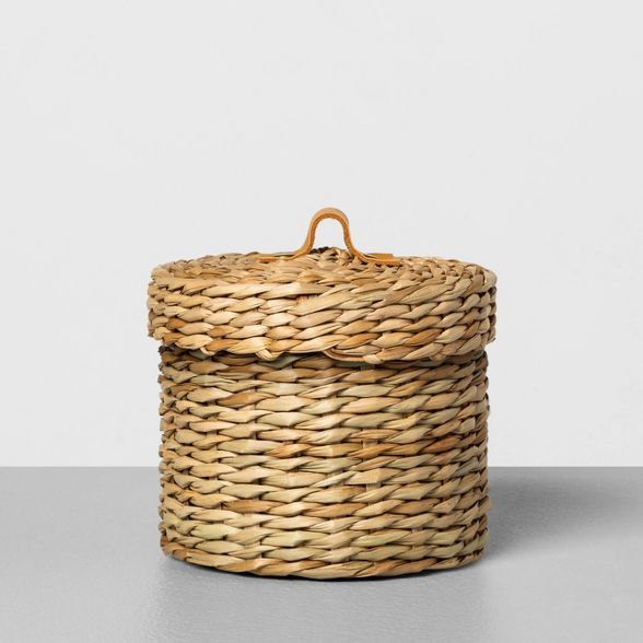 Woven Bath Storage Canister - Hearth & Hand™ with Magnolia | Target