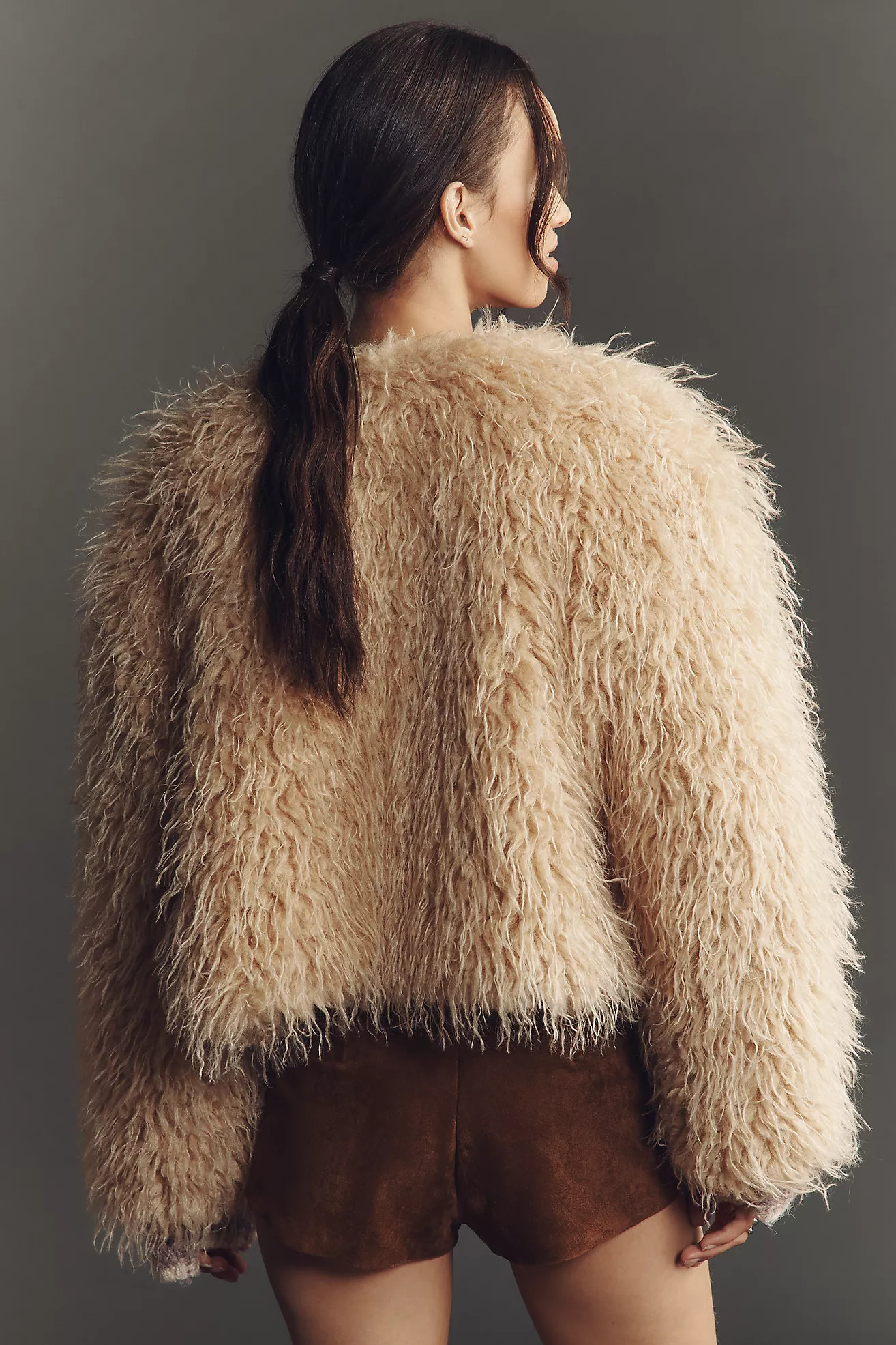 By Anthropologie Faux-Fur Jacket | Anthropologie (UK)