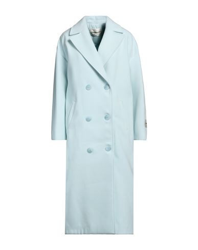 Hinnominate Woman Coat Sky blue Size XXS Polyester, Viscose, Elastane | YOOX (US)