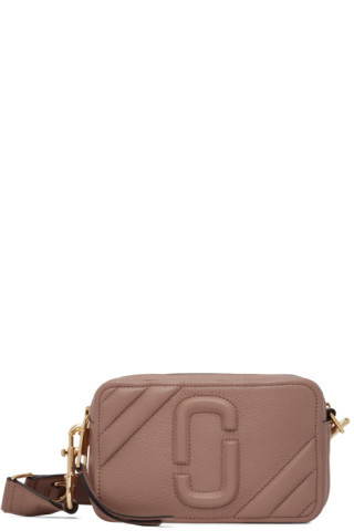 Beige 'The Moto Shot' Shoulder Bag | SSENSE
