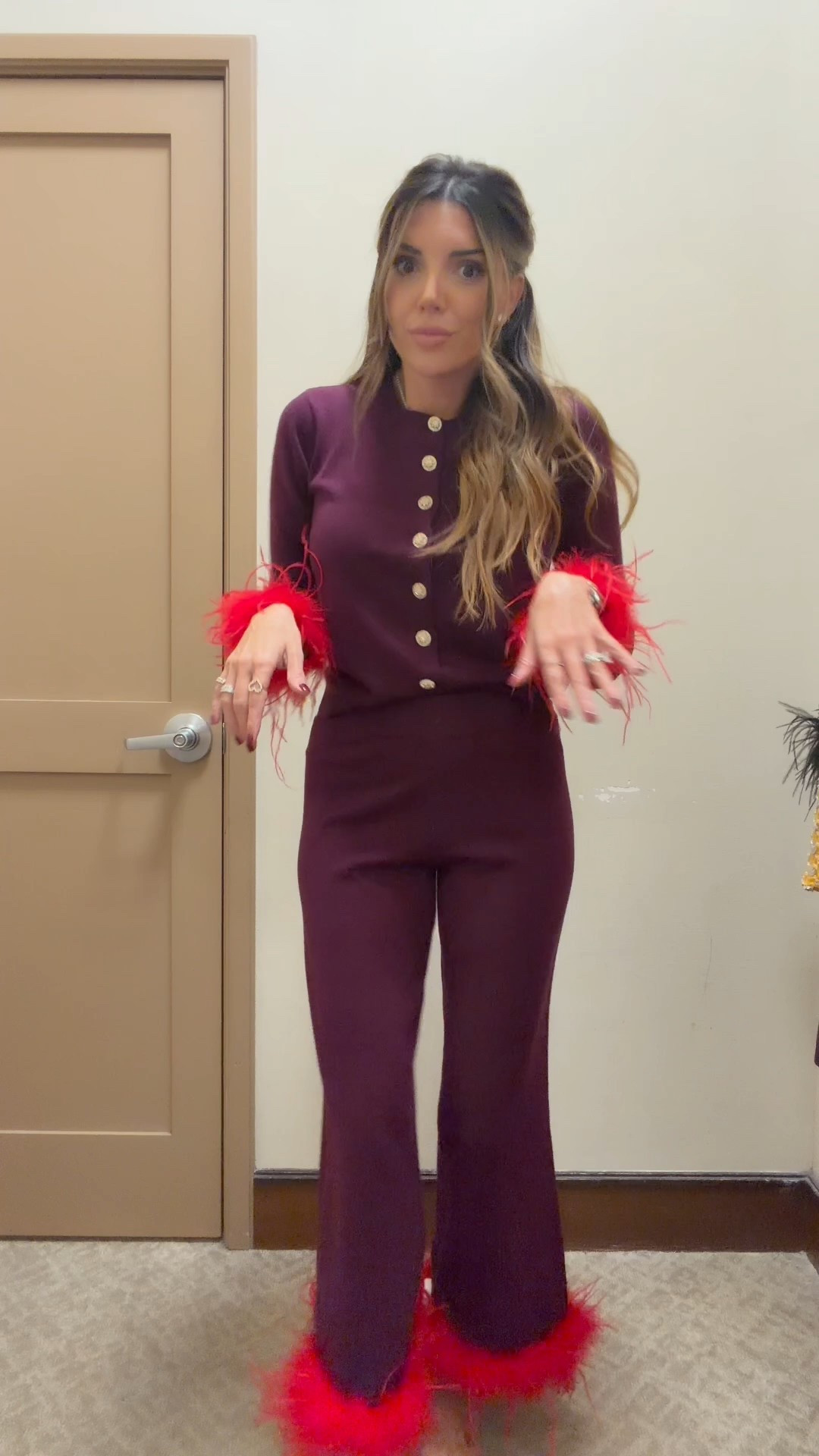 HAVE NEVER BEEN MORE IN LOVE WITH A COLLECTION!! i had to order so much of this and excited to pick it up today!

feather set: XS in both
yellow dress: 2
green dress: 4
metallic pants: 4
pink sweater: small
yellow peacoat: 2
pink set: small in both

The Nat Note
Holiday attiree

#LTKStyleTip #LTKHoliday