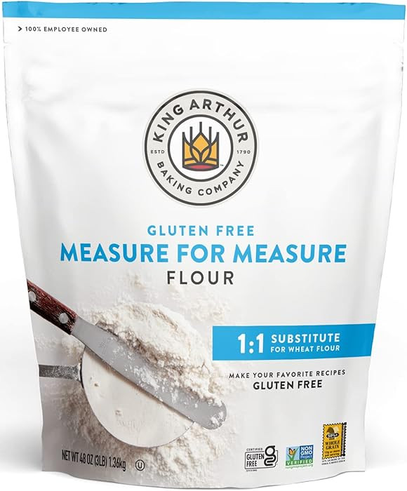King Arthur Measure for Measure Gluten-Free Flour: All-Purpose 1:1 Substitute for Wheat Flour, No... | Amazon (US)