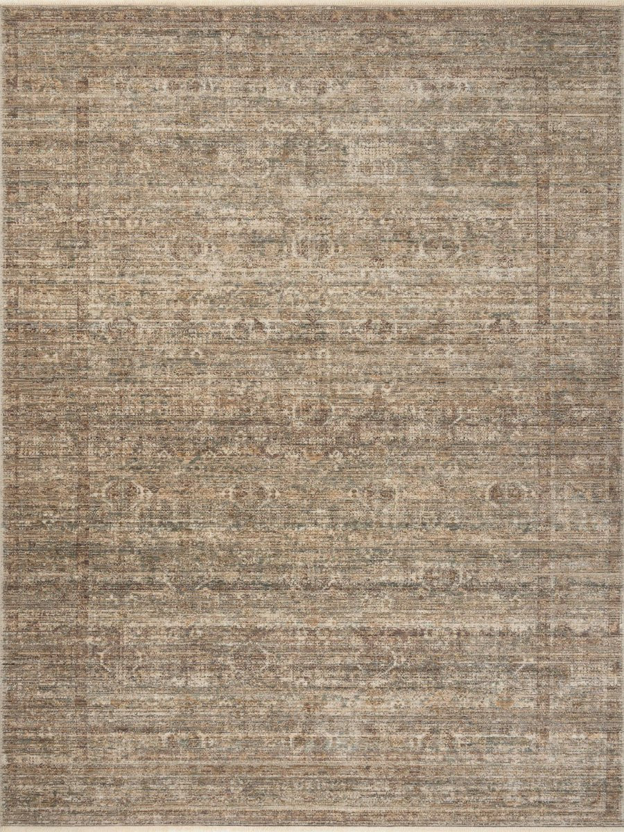Molly MOL-07 Tobacco/Sage Area Rug | Rugs Direct