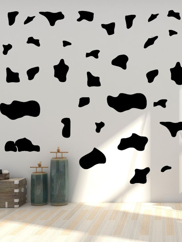 Cow Pattern Kids Wall Sticker | SHEIN