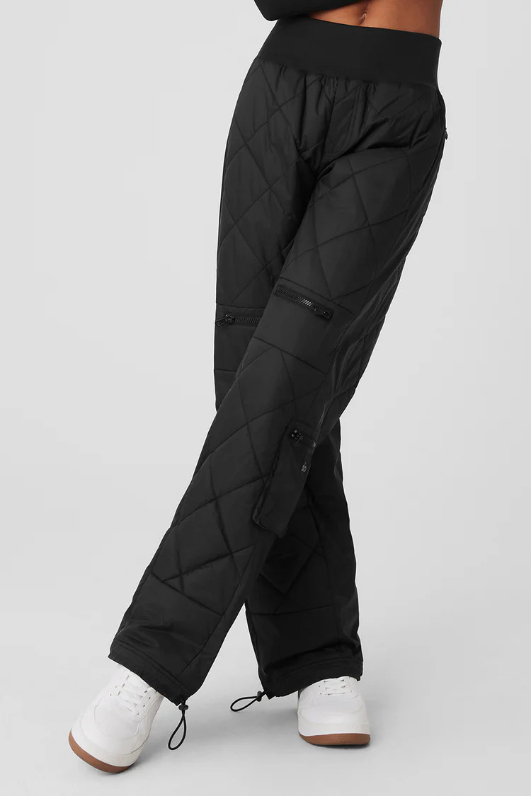 High-Waist Snowrider Puffer Pant | Alo Yoga (US)