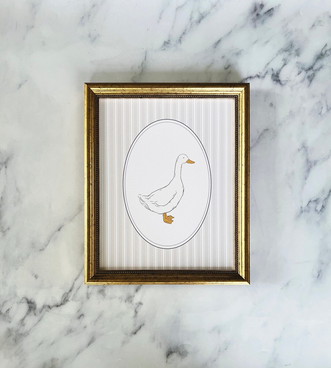 DOLOROUS Art Print - Unframed Duck Drawing Sketch Print - Minimalist Duck Drawing Art - French Co... | Etsy (US)