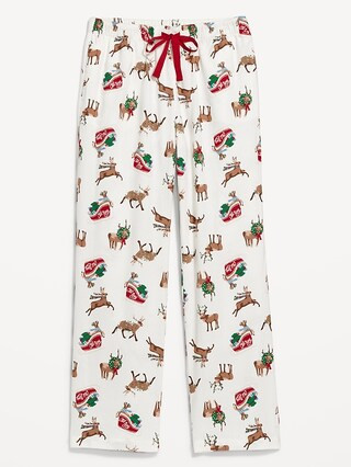 Mid-Rise Printed Flannel Pajama Pants | Old Navy (US)