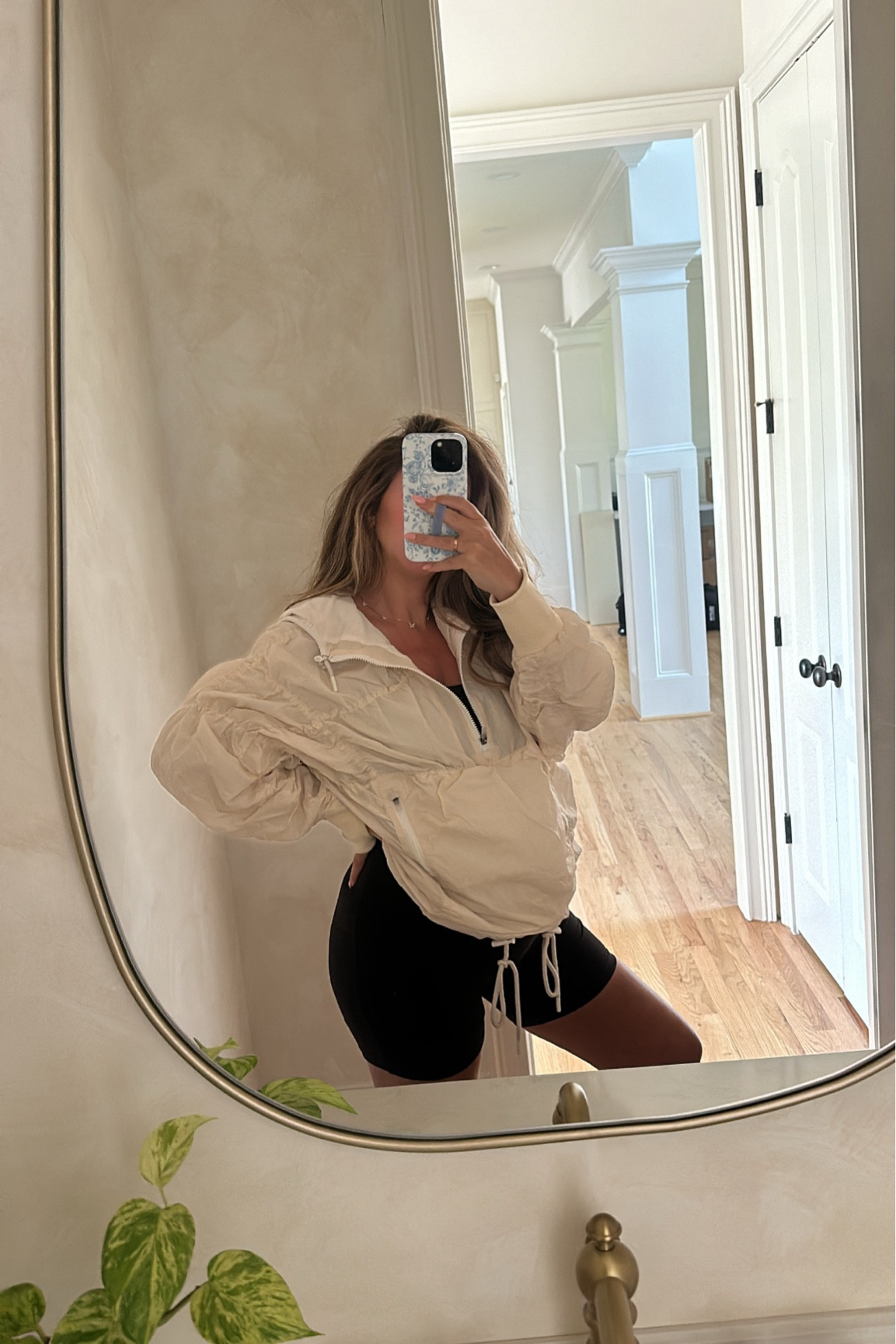 Free people pullover - in the xs 
Packable jacket 
Travel finds 
Amazon jumpsuit - small 
Bump friendly 

#LTKfindsunder100 #LTKfindsunder50 #LTKbump