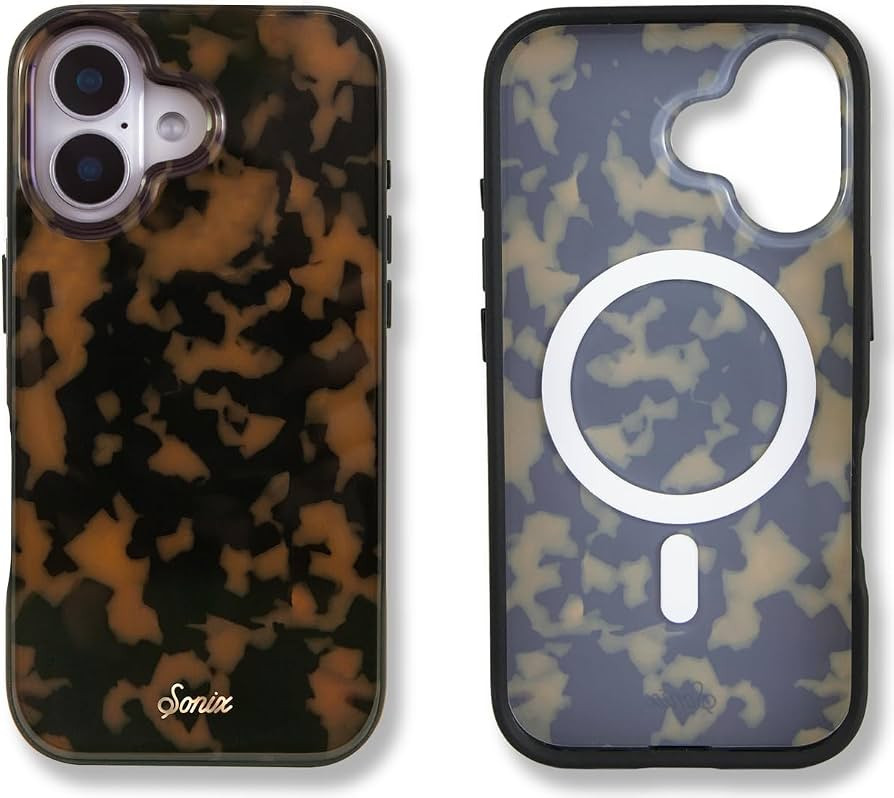 Sonix Case for iPhone 16 Plus | Compatible with MagSafe | 10ft Drop Tested | Tortoiseshell | Brow... | Amazon (US)