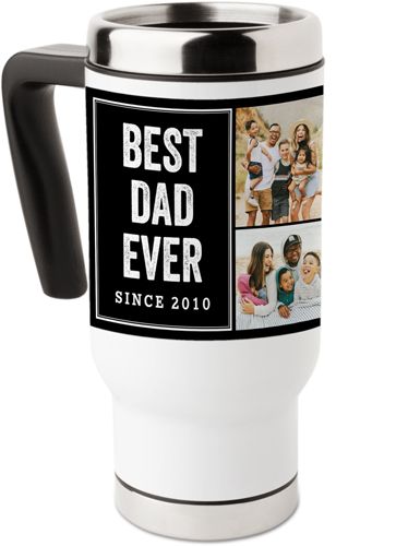 Best Dad Travel Mug with Handle | Shutterfly | Shutterfly