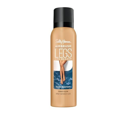 Sally Hansen Airbrush Legs®, Leg Makeup, Fairest Glow, Easy Application, Flawless Looking Legs, Water Resistant, Transfer Proof Lotion | Amazon (US)