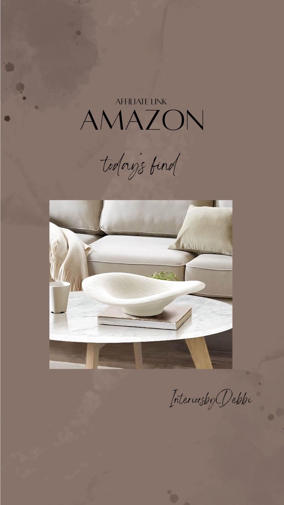 Amazon Find
Decorative bowl, transitional home, modern decor, amazon find, amazon home, target home decor, mcgee and co, studio mcgee, amazon must have, pottery. barn, Walmart finds, affordable decor, home styling, budget friendly, accessories, neutral decor, home finds, buy new arrival, coming soon, sale alert, high end look for less, Amazon favorites, Target finds, cozy, modern, earthy, transitional, luxe, romantic, home decor, budget friendly decor #amazonhome

#LTKHome #LTKSeasonal