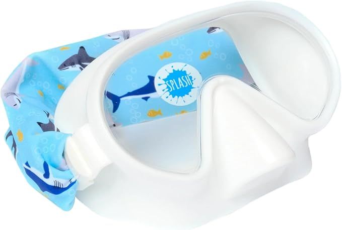 SPLASH SWIM MASK with Fabric Strap - Kids Swim Goggles with Nose Cover | Amazon (US)