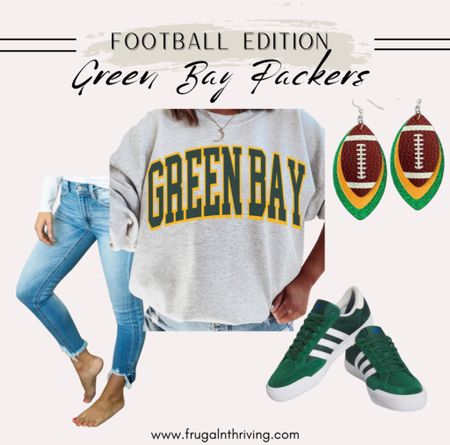 Football season apparel for Packers fans 🏈

#gameday #footballseason #womensfashion #footballapparel #teamspirit

#LTKfindsunder50 #LTKstyletip #LTKSeasonal