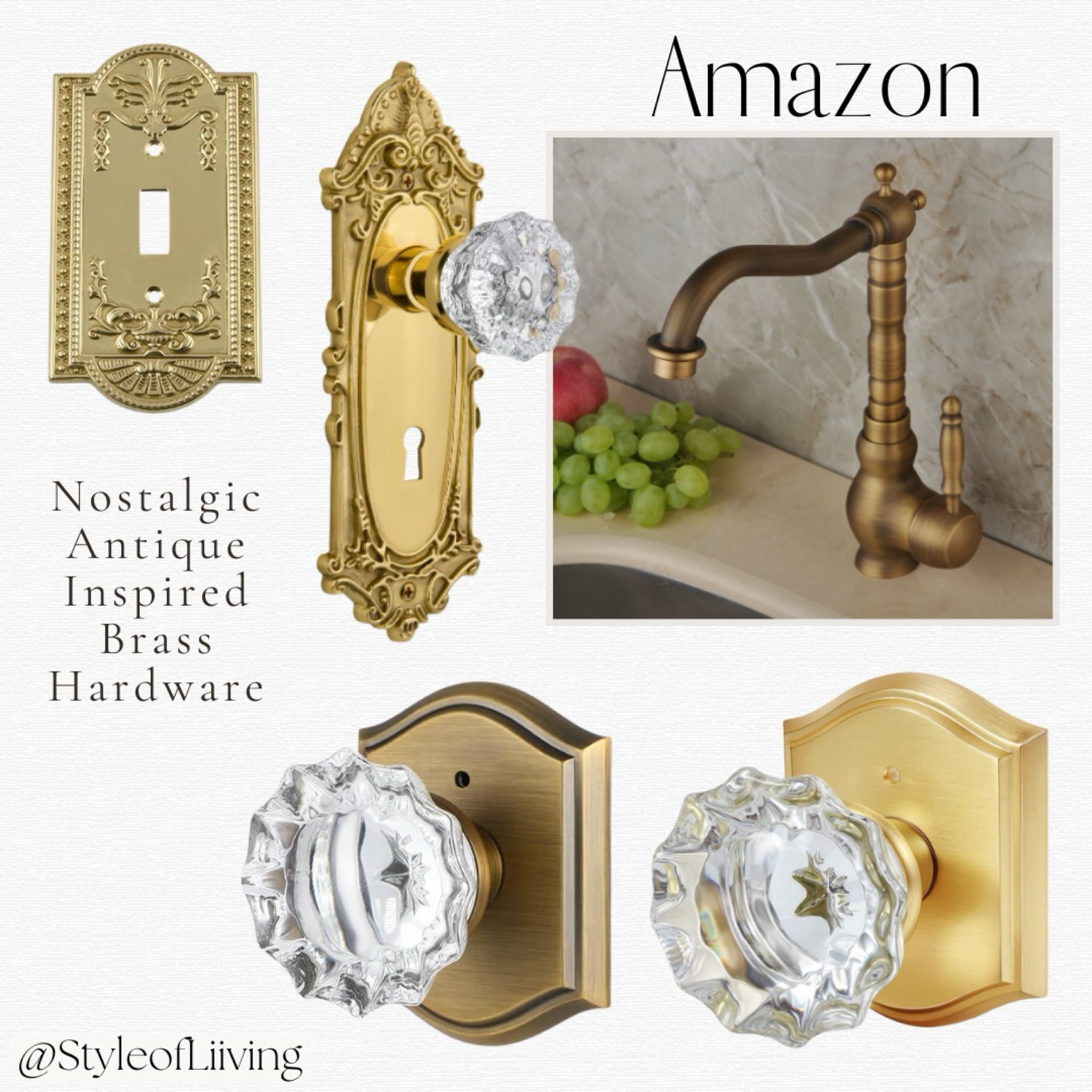Antique inspired hardware #founditonamazon

#LTKHome #LTKFamily #LTKStyleTip