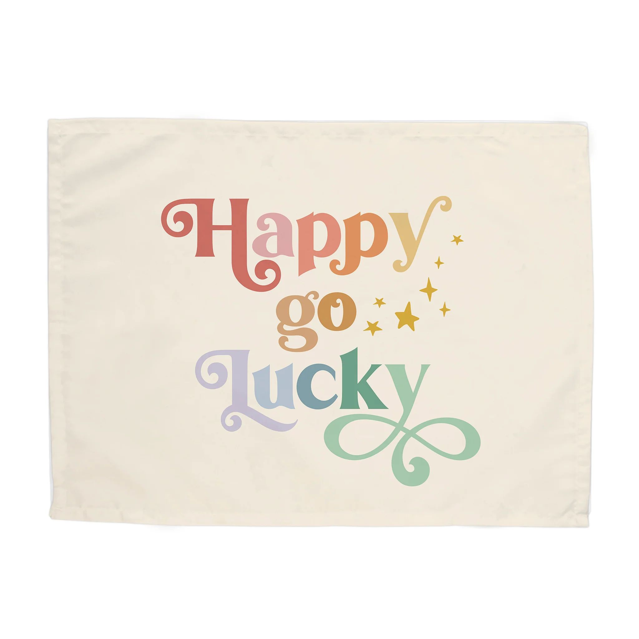 Happy Go Lucky Banner | Hunny Prints