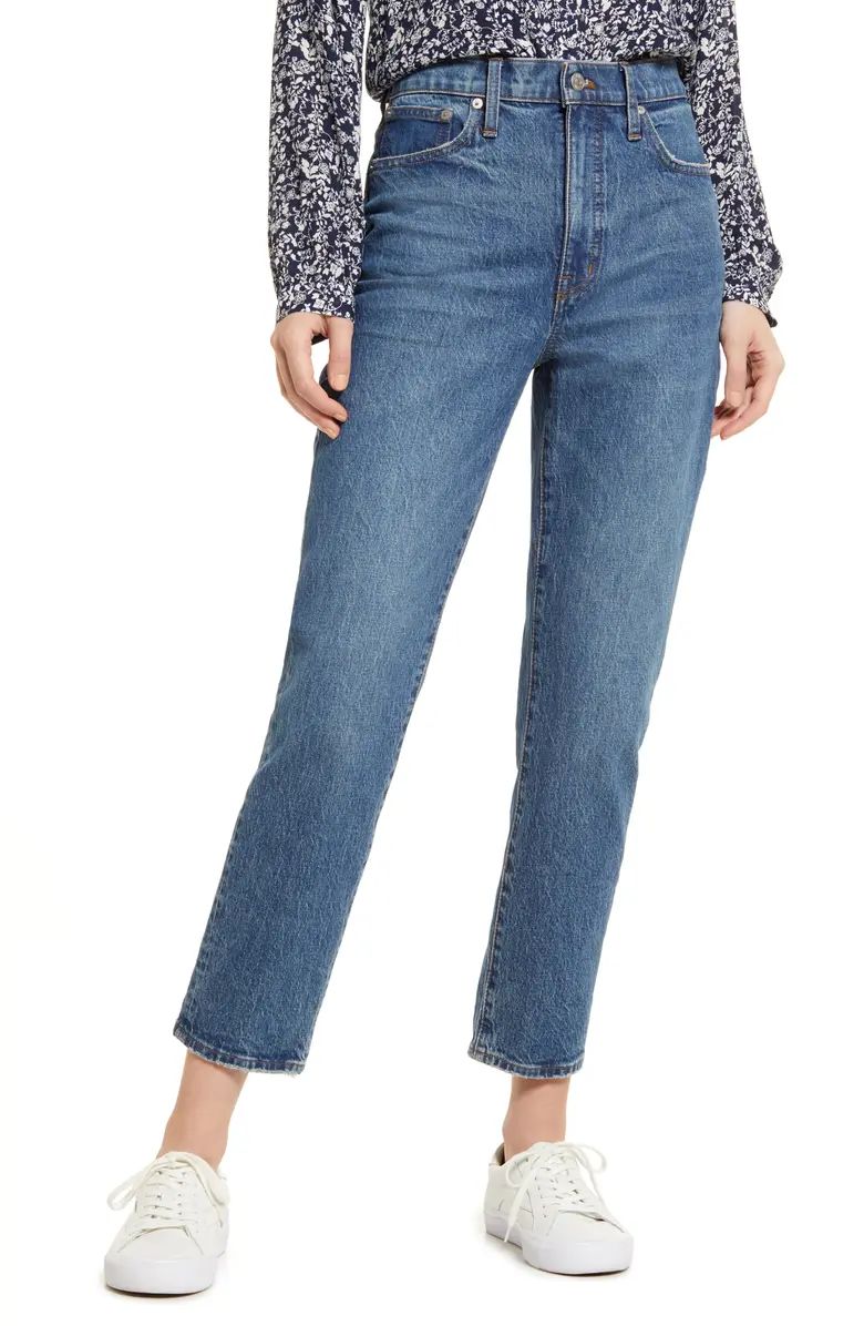 Madewell Women's Classic High Waist Straight Leg Jeans | Nordstrom | Nordstrom