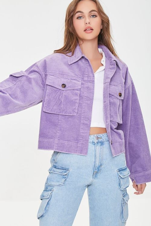 Flap-Pocket Corduroy Shacket | Forever 21 (US)