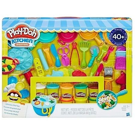 Play-Doh Kitchen Creations Ultimate Chef Set, 40-Pieces | Walmart (US)