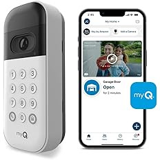 MyQ Smart Garage® Video Keypad with Camera, WiFi, and Smartphone Control.  A Smart Garage keypa... | Amazon (US)
