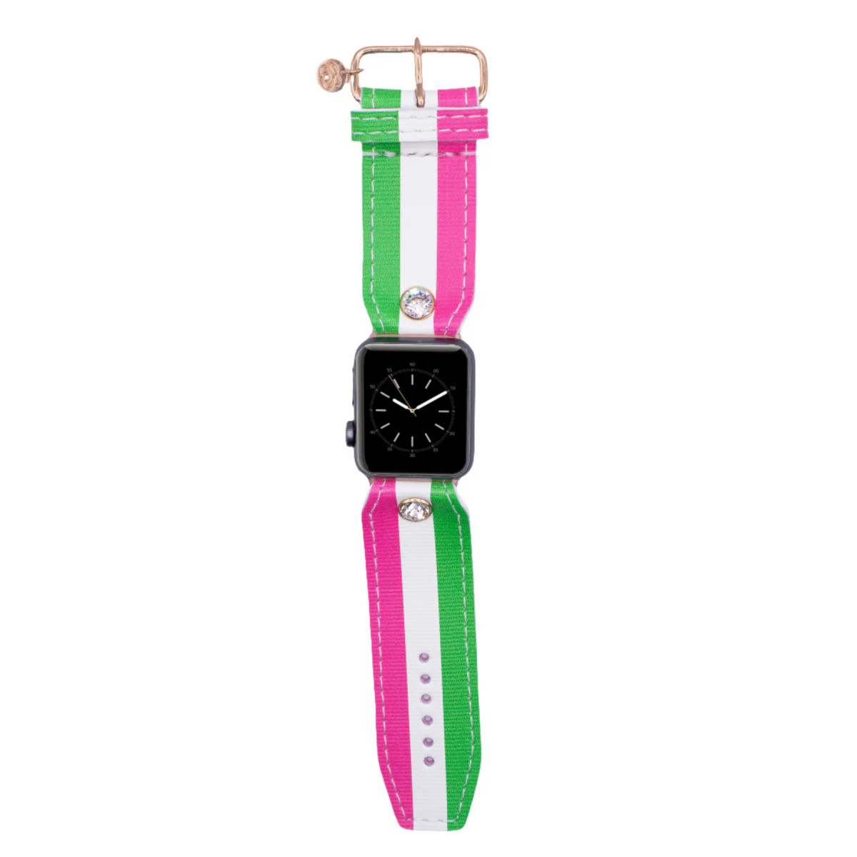 Limited Edition - Watermelon Rigatela Sivella Watchband | Sparkl