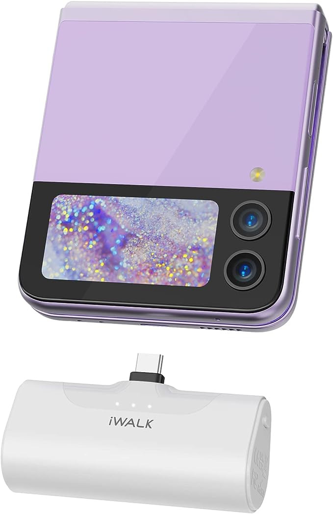 iWALK Small USB C Portable Charger, 4500mAh Portable Phone Charger for Android, Power Bank Batter... | Amazon (US)