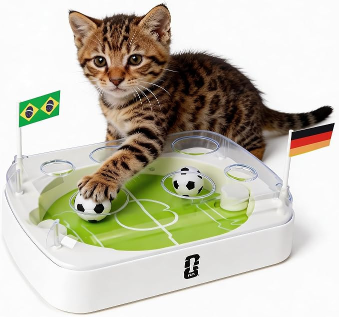 Official FIFA World Cup 2026 Edition - Interactive Cat Toy with Soccer Field Design, Automatic Ca... | Amazon (US)