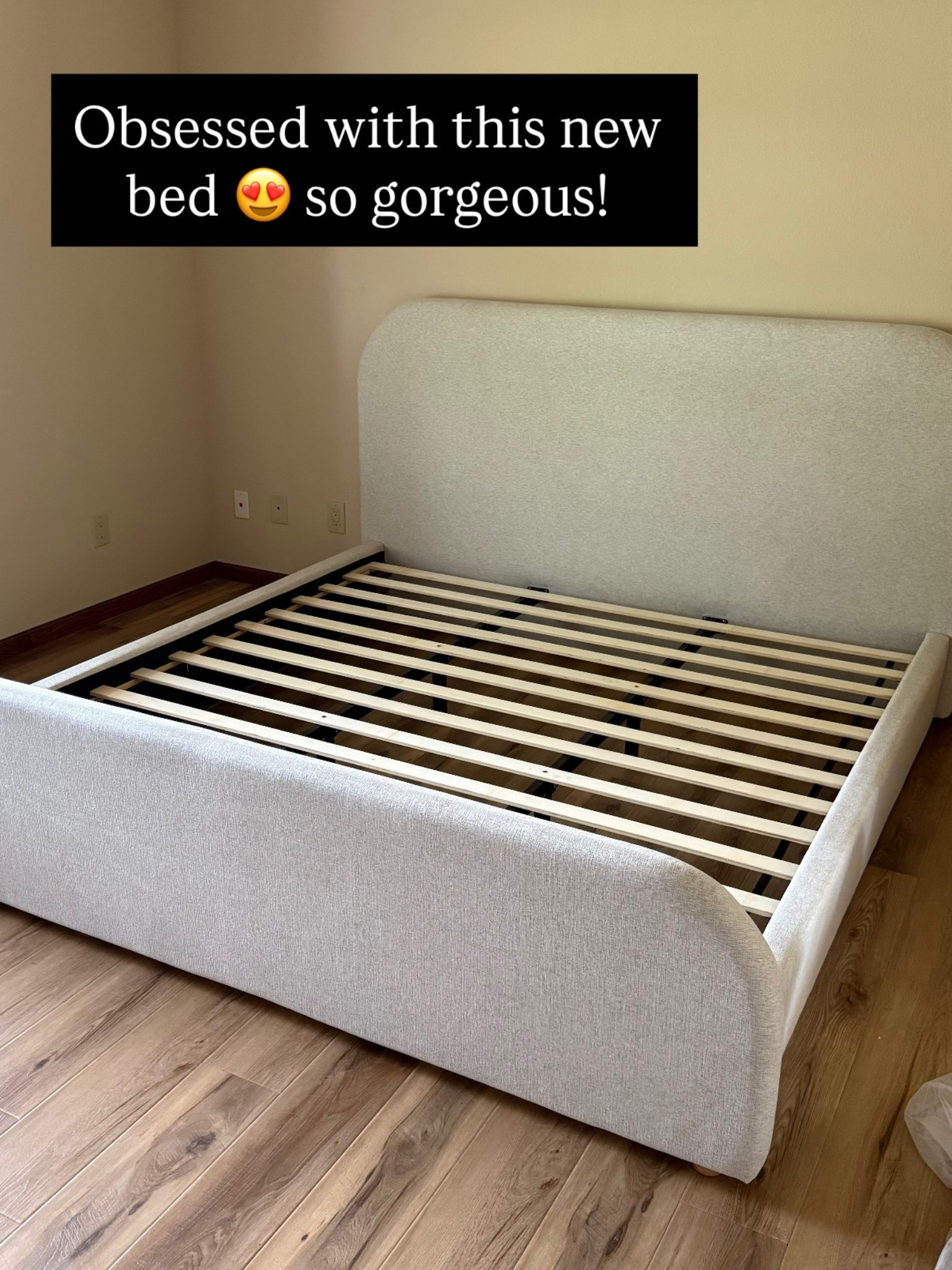 Finally sharing this new bed we got from Wayfair!! Excited to finish this room 

#LTKHome