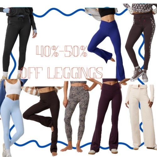 40%-50% off leggings 

#LTKActive #LTKfitnessgoals #LTKootd