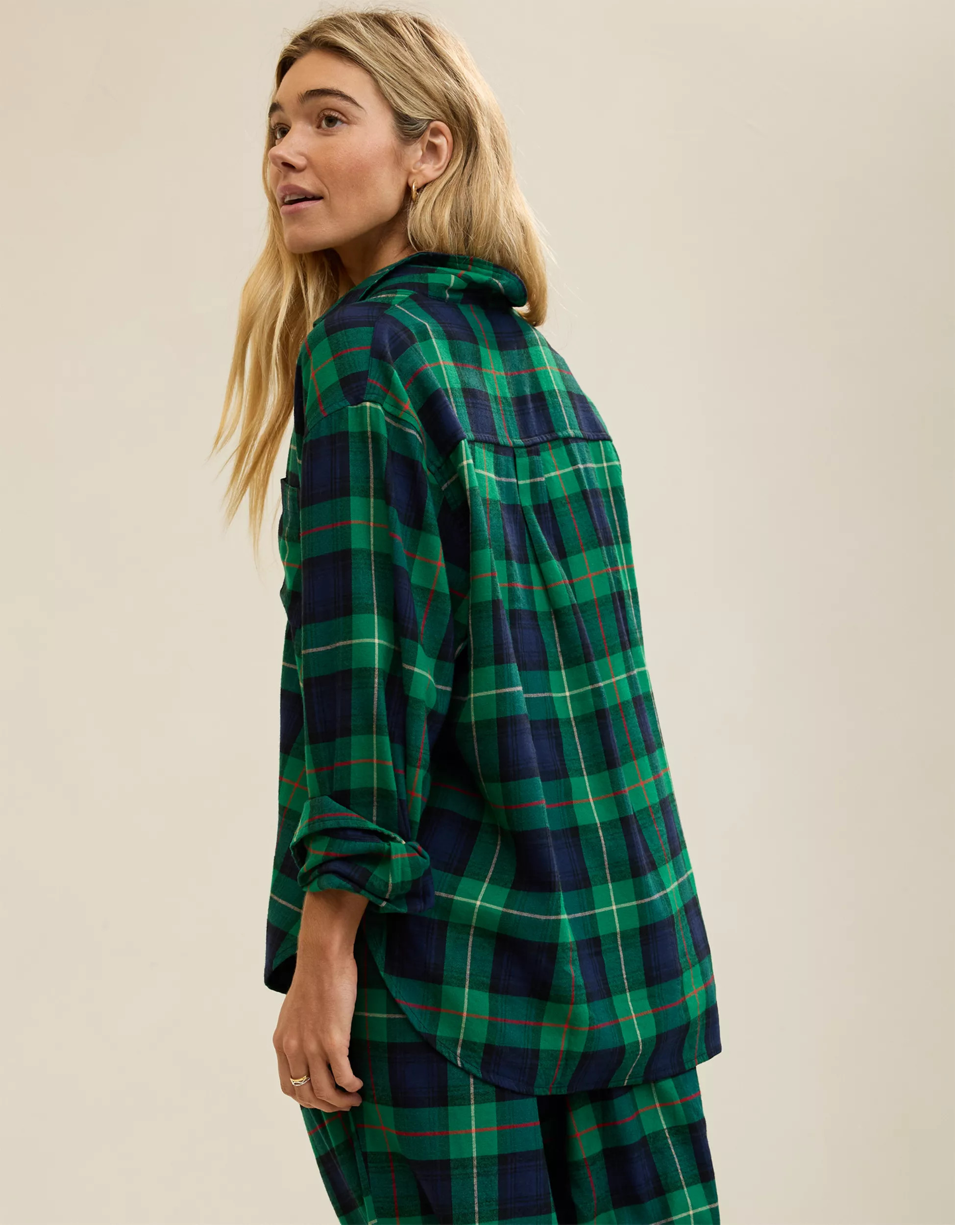 Aerie Flannel Pajama Shirt | Aerie