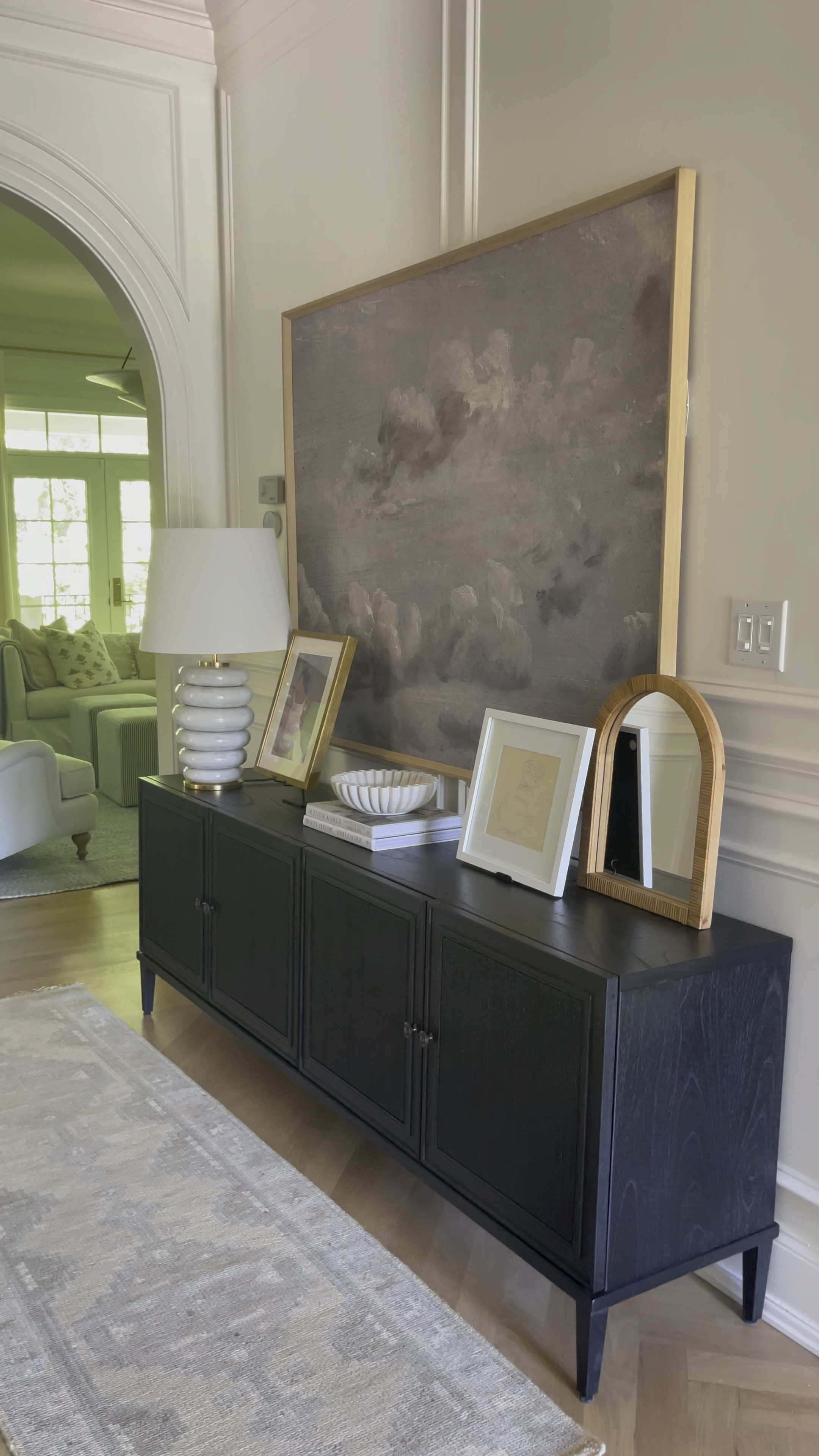 Entry console styling in our hallway 

#LTKstyletip #LTKhome #LTKunder100