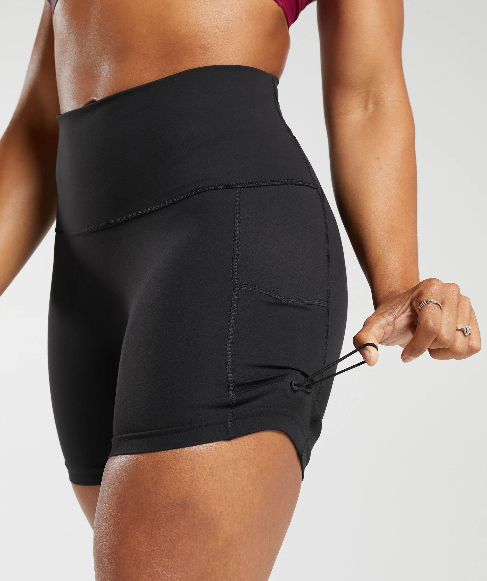 Gymshark Legacy Tight Shorts - Black | Gymshark US