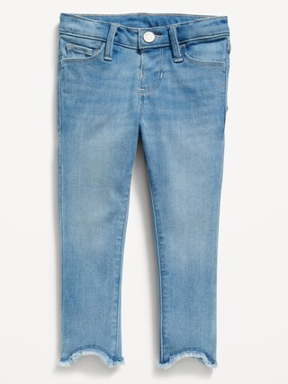 Unisex Rockstar 360° Stretch Frayed-Hem Jeggings for Toddler | Old Navy (US)