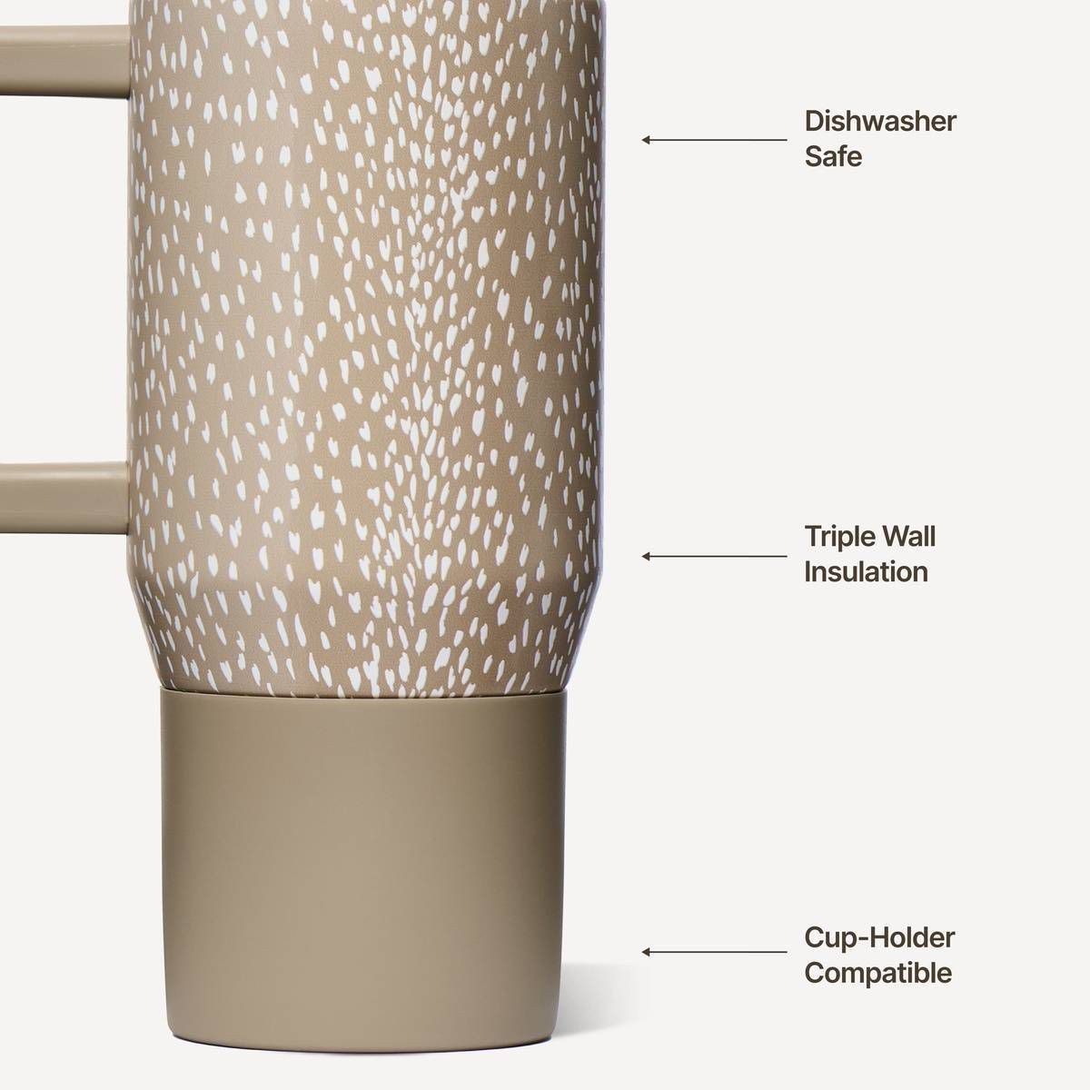 HydroJug 20oz Traveler Straw Tumbler Brown | Target