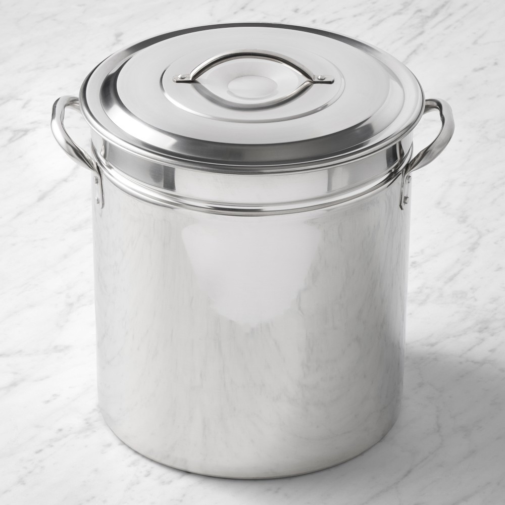 King Kooker Extra Large Stainless-Steel Multipot. 24-Qt | Williams-Sonoma