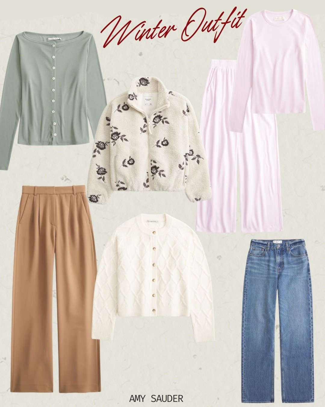 Abercrombie finds on sale 
Winter outfit 

#LTKSeasonal #LTKSaleAlert #LTKGiftGuide