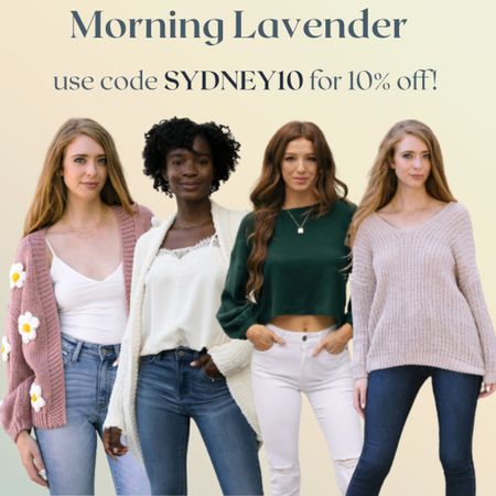 Morning Lavender has a great new fall collection! Use code SYDNEY10 for 10% off!

LTKunder100 / LTKunder50 / LTKworkwear / LTKtravel / LTKcurves / sweaters / Morning Lavender / morning lavender boutique / embroidered sweaters / cardigan / cardigans / cropped sweater / autumn outfit / autumn outfits / fall outfit / fall outfits / off the shoulder sweater / jacket / coat / pastel sweater / trendy / plus size / curvy / sale alert / dress / dresses / autumn dresses / fall dresses / fall dress / bags / LTKitbag / leather bag / accessories / wooden earrings / link earrings / hair claws 

#LTKSeasonal #LTKsalealert #LTKstyletip