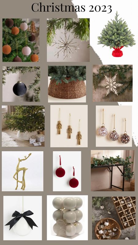 Christmas decorations I’m loving for the 2023 Xmas season 

#LTKSeasonal #LTKhome #LTKeurope