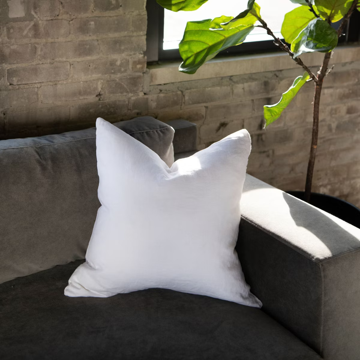 20" x 20" French Linen Pillow with Removable Sham | BOKSER HOME | Target