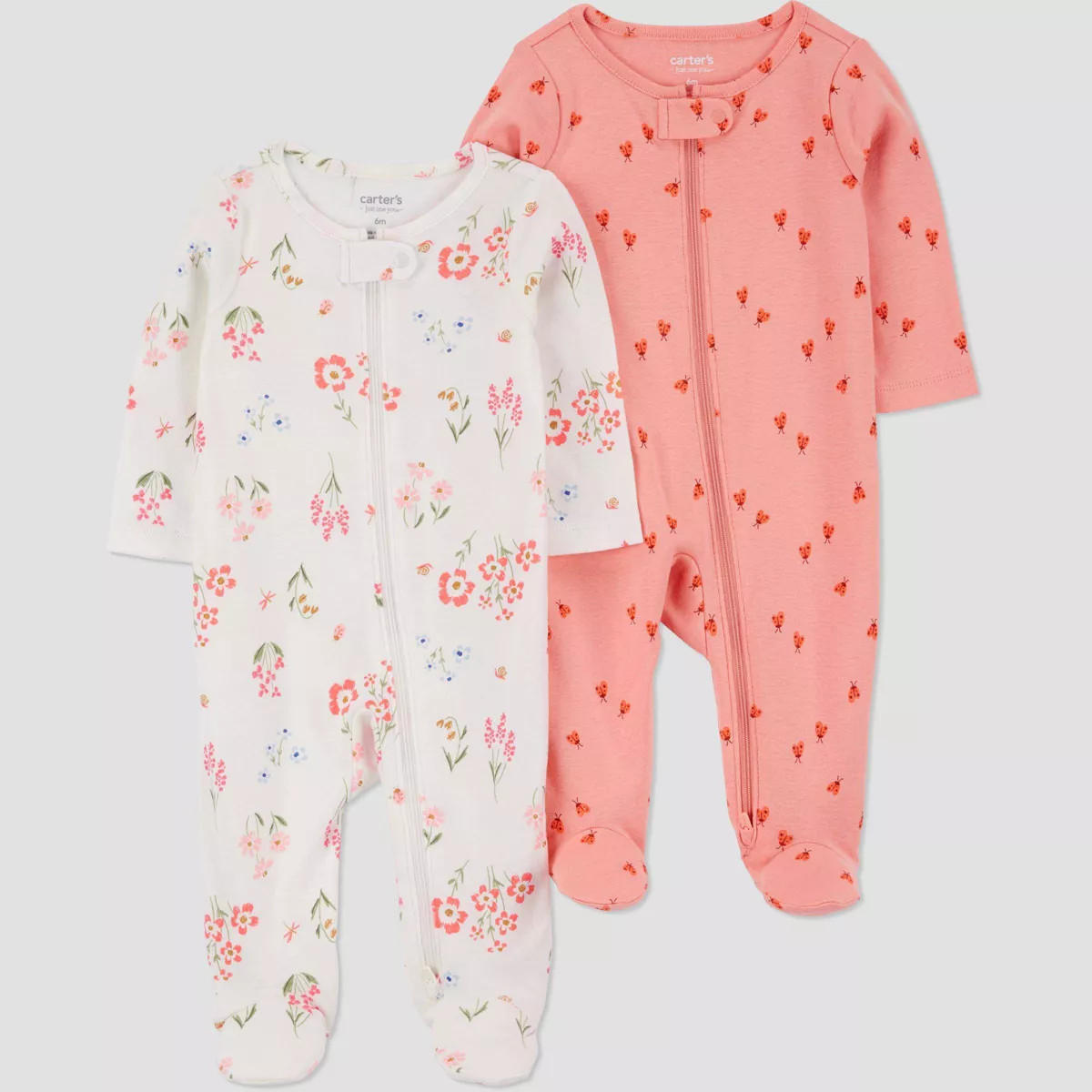 Carter's Just One You®️ Baby Girls' 2pk Floral Sleep N' Play | Target