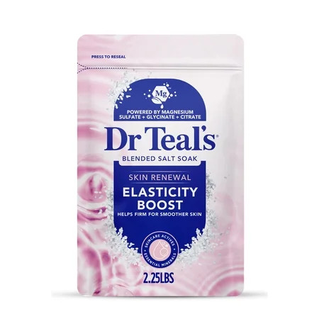 Dr Teal's Skin Renewal Elasticity Boost Blended Salt Soak, 2.25 lbs | Walmart (US)