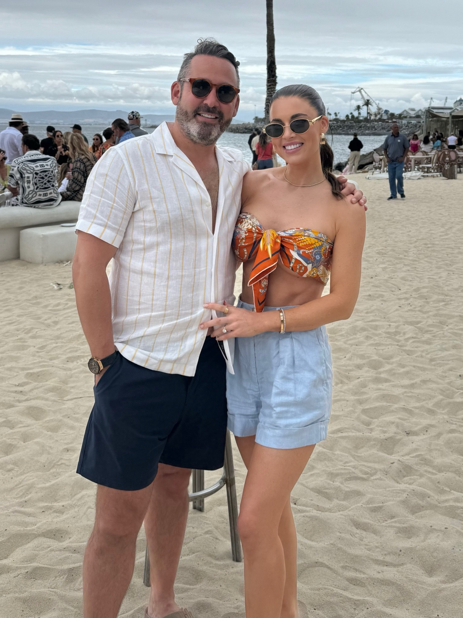 Scarf is Hermes! Wearing a small in the light blue shorts and shirt! 

Summer outfit 
Vacation outfit 
Resort outfit 
Travel 

#LTKTravel #LTKStyleTip #LTKSeasonal