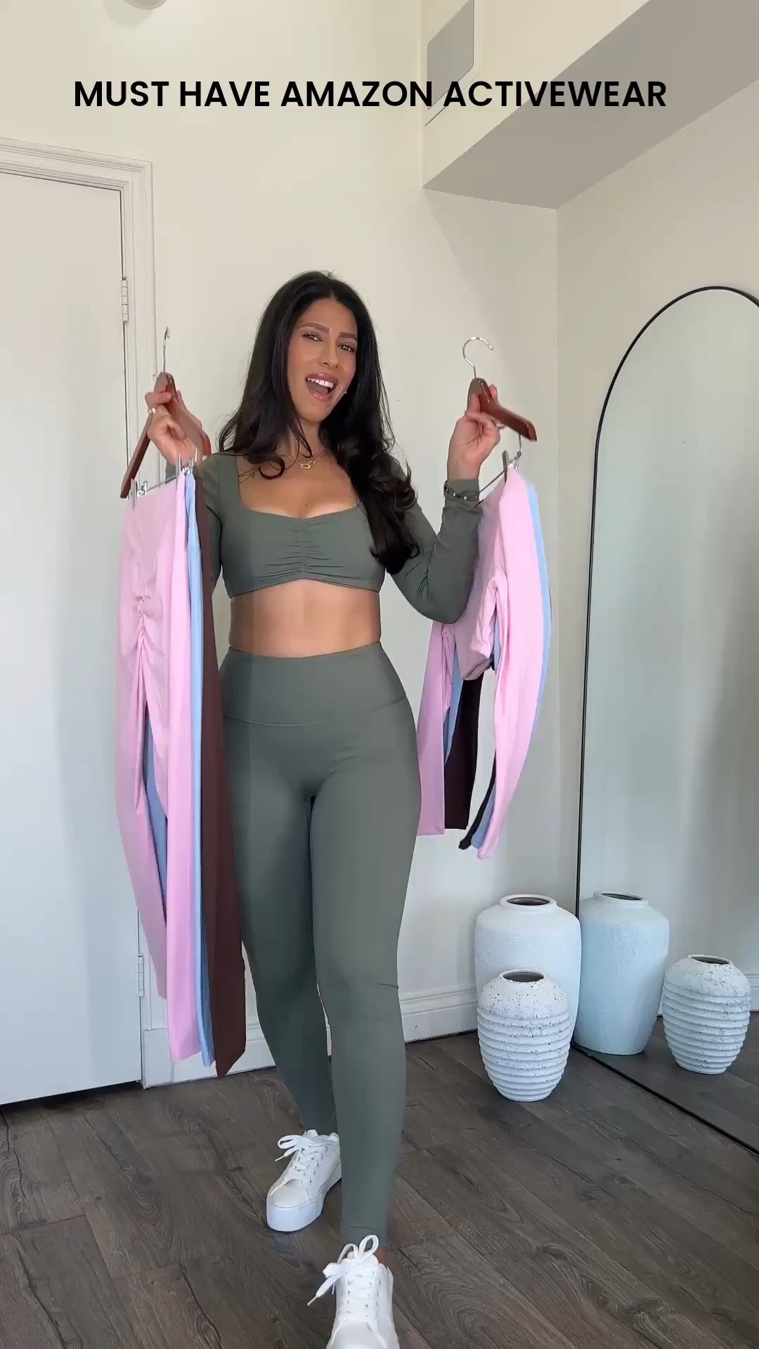 Amazon activewear - wearing medium in all 

#LTKootd #LTKMidsize #LTKSeasonal