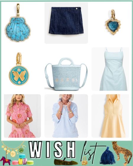 Wish list - foundrae charms, shell turquoise pendant, skort, linen dress, straw bucket bag, active dress



#LTKStyleTip #LTKFindsUnder100 #LTKSeasonal