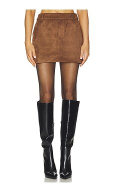4th & Reckless Ember Skirt in Brown from Revolve.com | Revolve Clothing (Global)