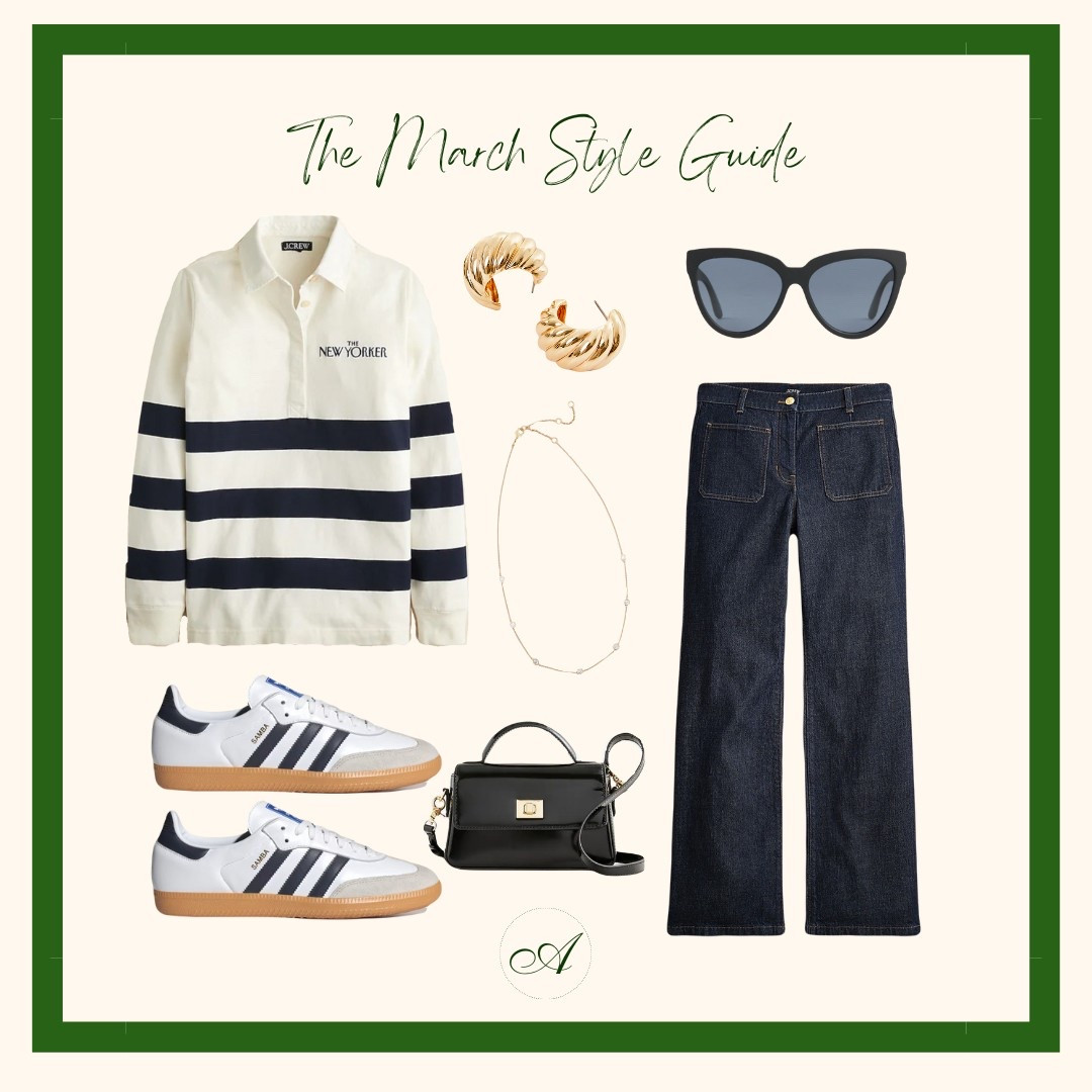 The March Style Guide

Spring outfit ideas, transitional spring fashion, layering for spring, lightweight jackets, spring capsule wardrobe, classic spring style, preppy spring outfits, cherry red trend, coastal grandmother aesthetic, soft pastels & neutrals, white sneakers for spring, spring dresses under $100, casual spring outfits, floral dress edit, workwear for spring, spring handbags, designer-inspired bags, gold jewelry for spring, ballet flats trend, comfortable heels for spring, Easter outfit ideas, spring wedding guest dress, brunch outfits for spring, date night outfits, weekend getaway outfits, LTK bestsellers, most-loved LTK fashion, LTK spring must-haves, new arrivals.

#LTKSpringSale #LTKSeasonal #LTKShoeCrush